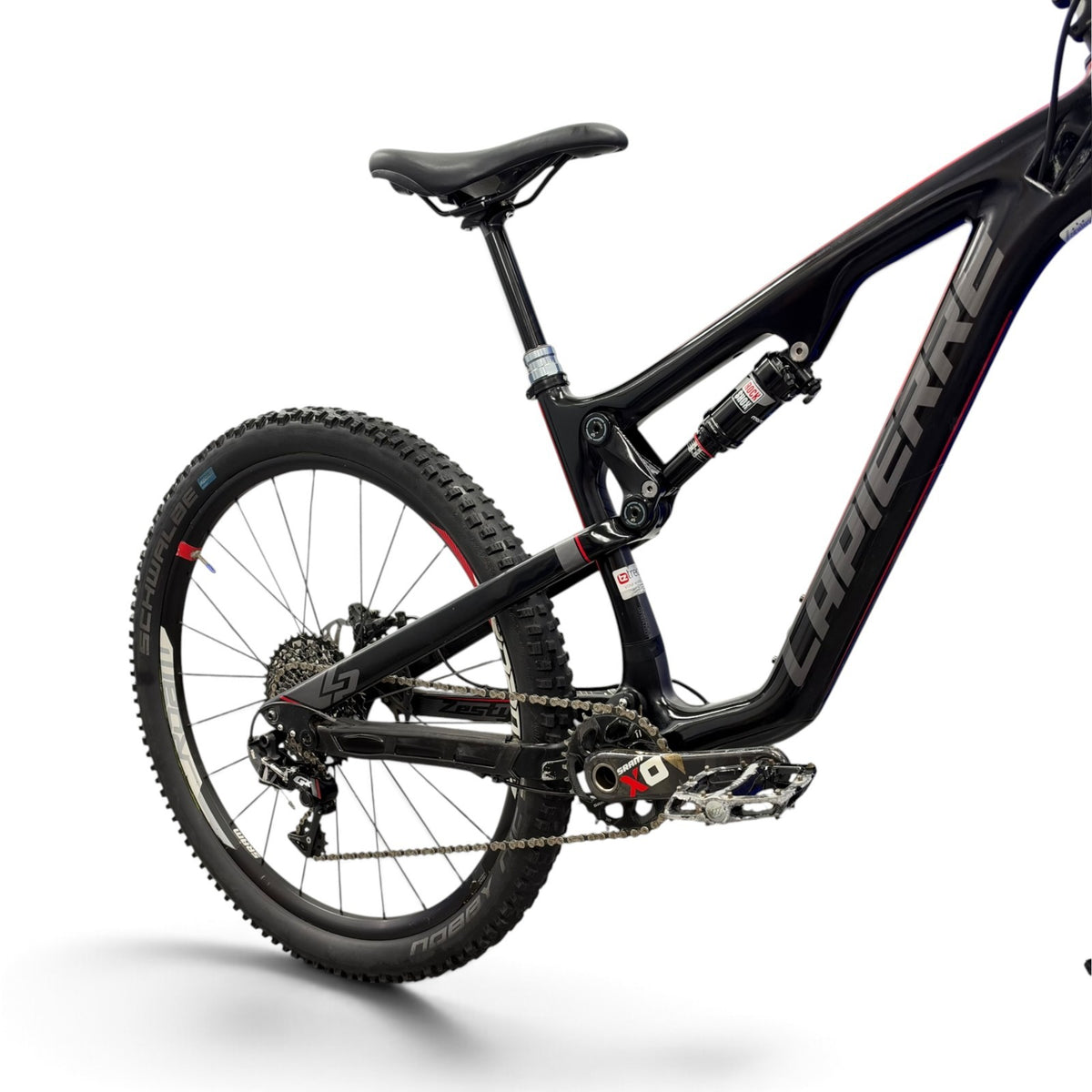 Lapierre Zesty XM 827 Carbon Full Suspension MTB Small SRAM X01 RockShox 27.5