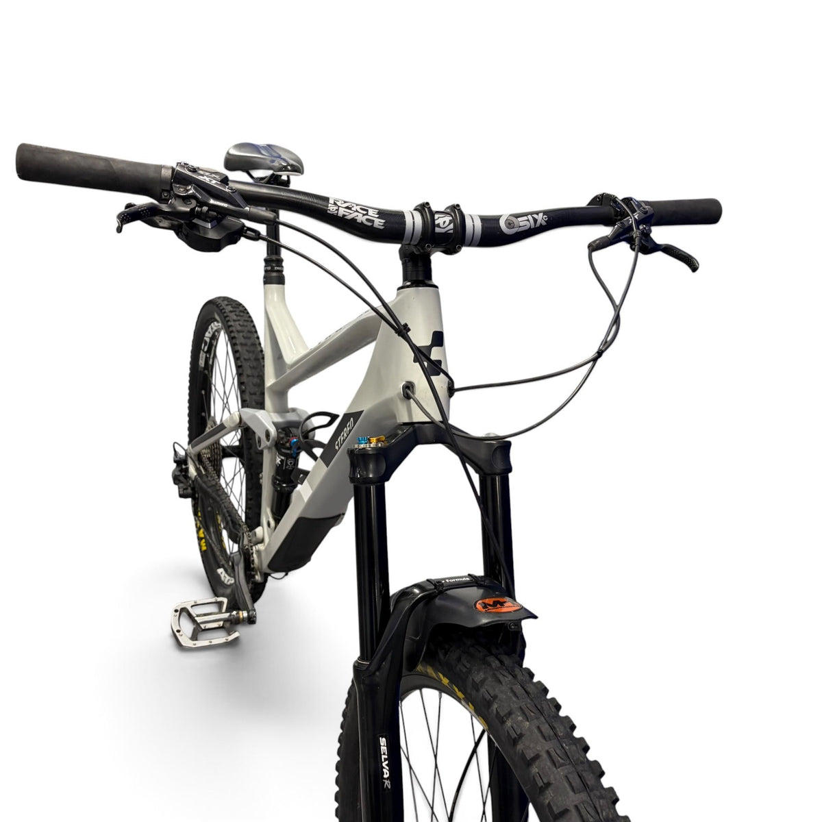 Cube Stereo 140 HPC Carbon Mountain Bike XL Shimano XT SLX Formula 160mm 27.5