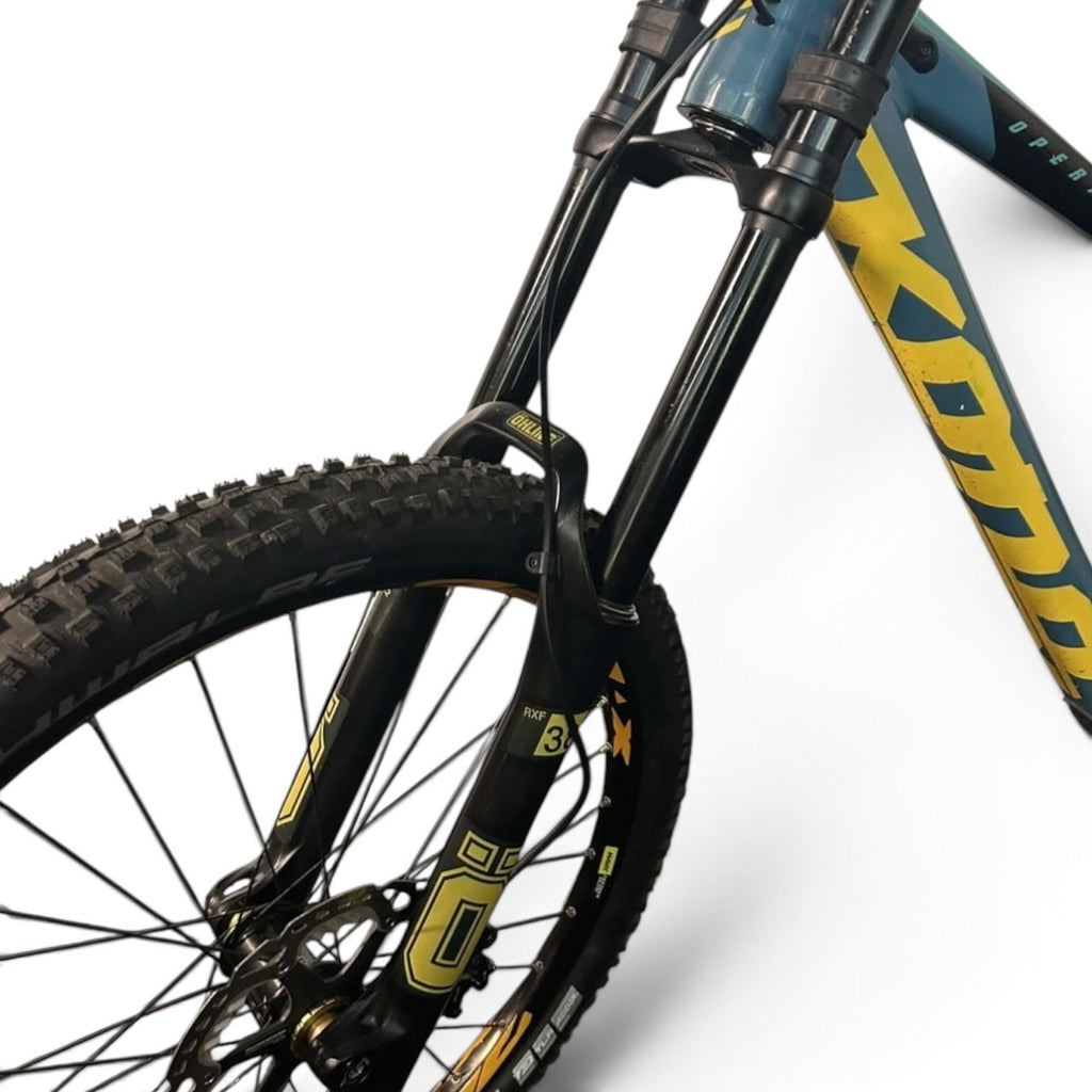 Kona Operator DH Full Suspension MTB Medium 27.5" RST Killer Fox Float X2 1x9