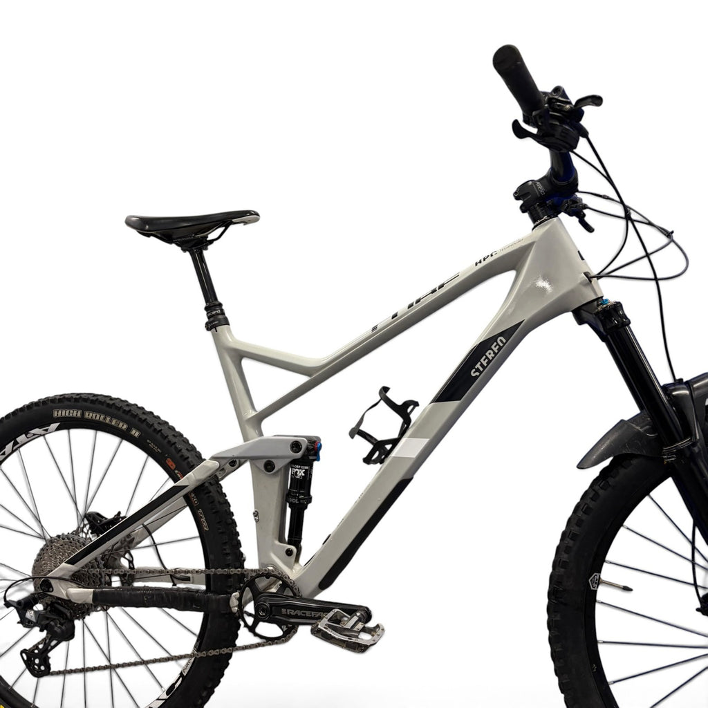 Cube Stereo 140 HPC Carbon Mountain Bike XL Shimano XT SLX Formula 160mm 27.5