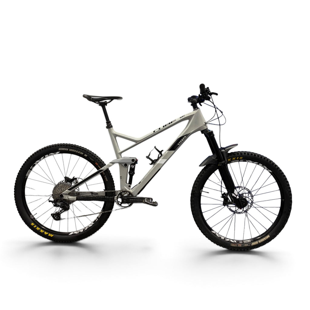 Cube Stereo 140 HPC Carbon Mountain Bike XL Shimano XT SLX Formula 160mm 27.5