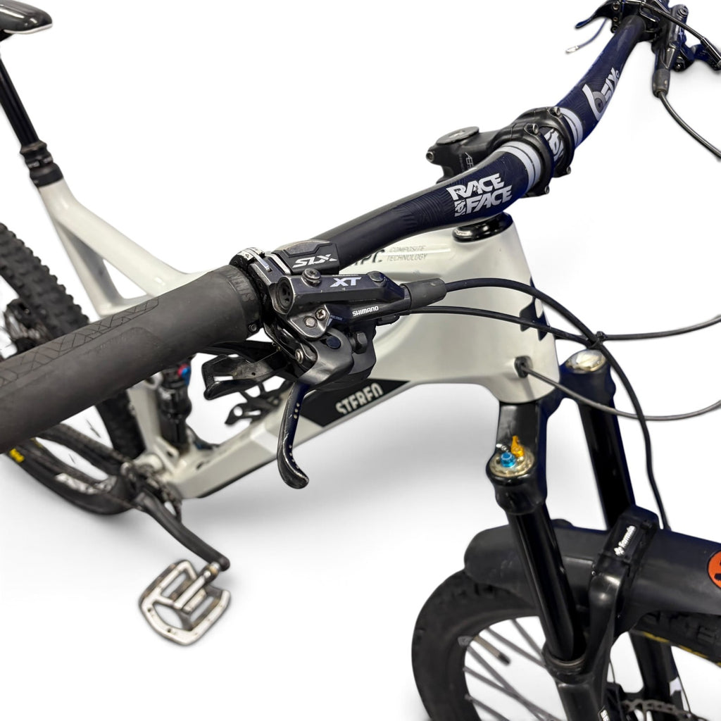 Cube Stereo 140 HPC Carbon Mountain Bike XL Shimano XT SLX Formula 160mm 27.5