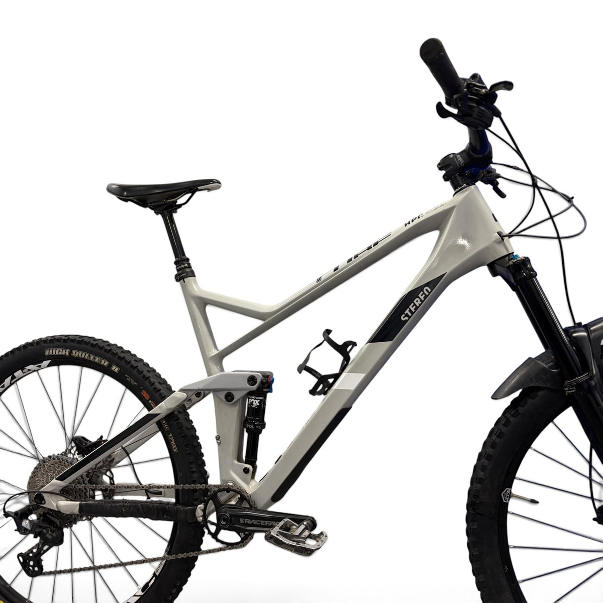 Cube Stereo 140 HPC Carbon Mountain Bike XL Shimano XT SLX Formula 160mm 27.5
