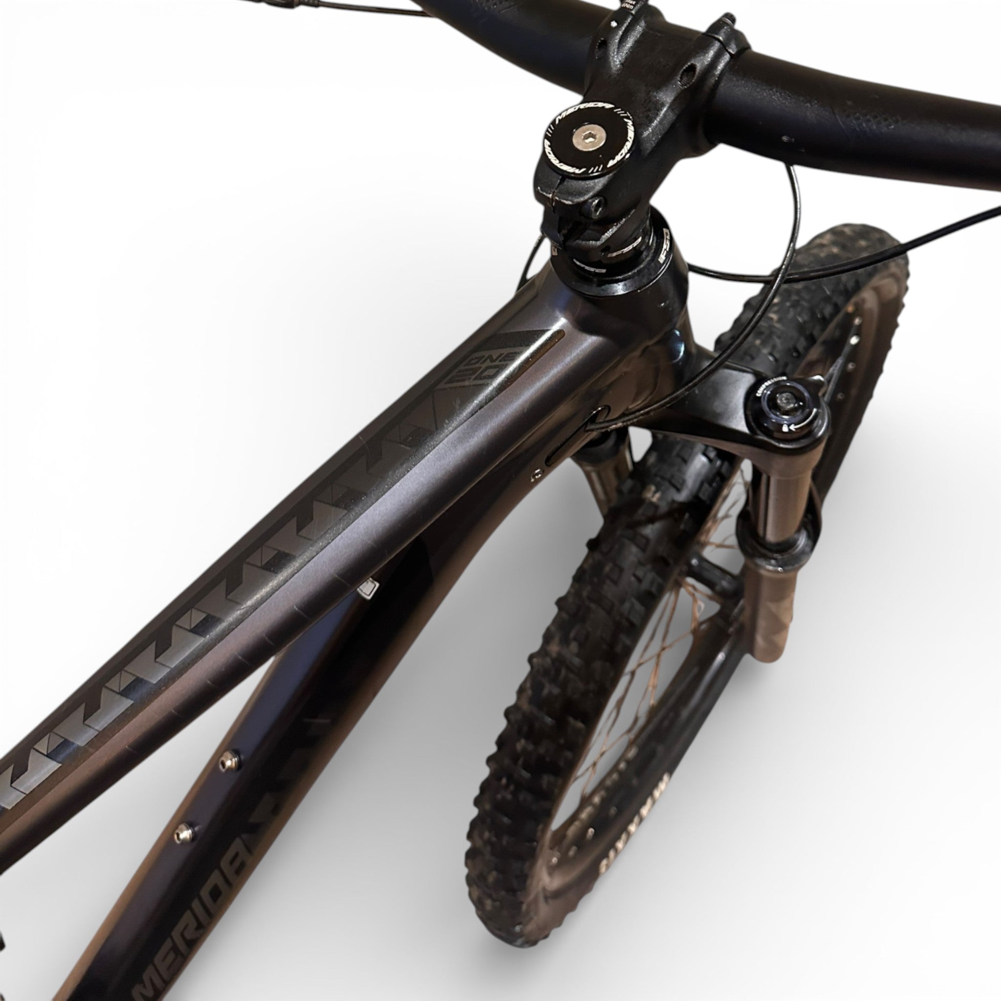 Merida One-Twenty 600 2019 Full Suspension Medium Frame Black/ Grey | ReBike UK