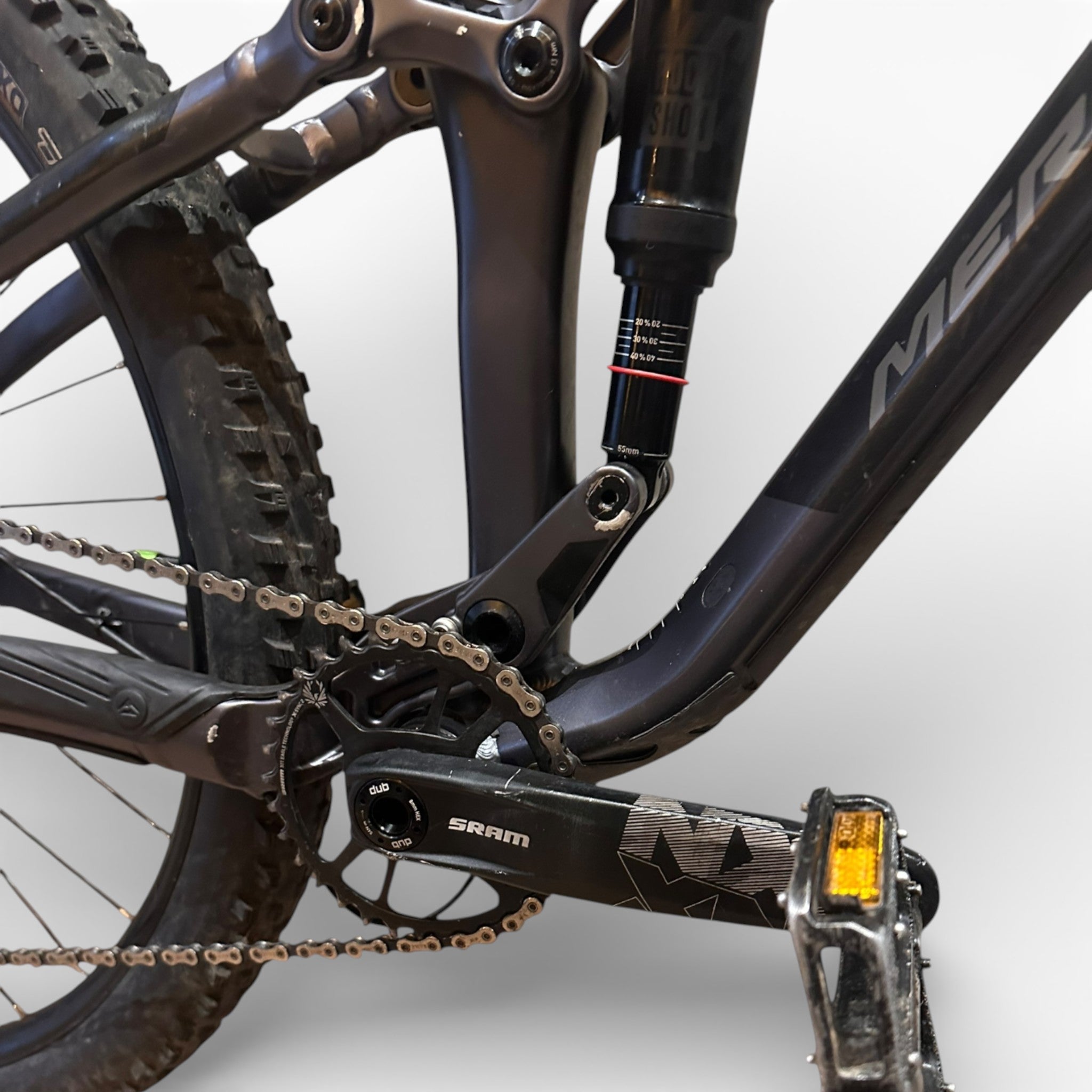 Merida One-Twenty 600 2019 Full Suspension Medium Frame Black/ Grey | ReBike UK