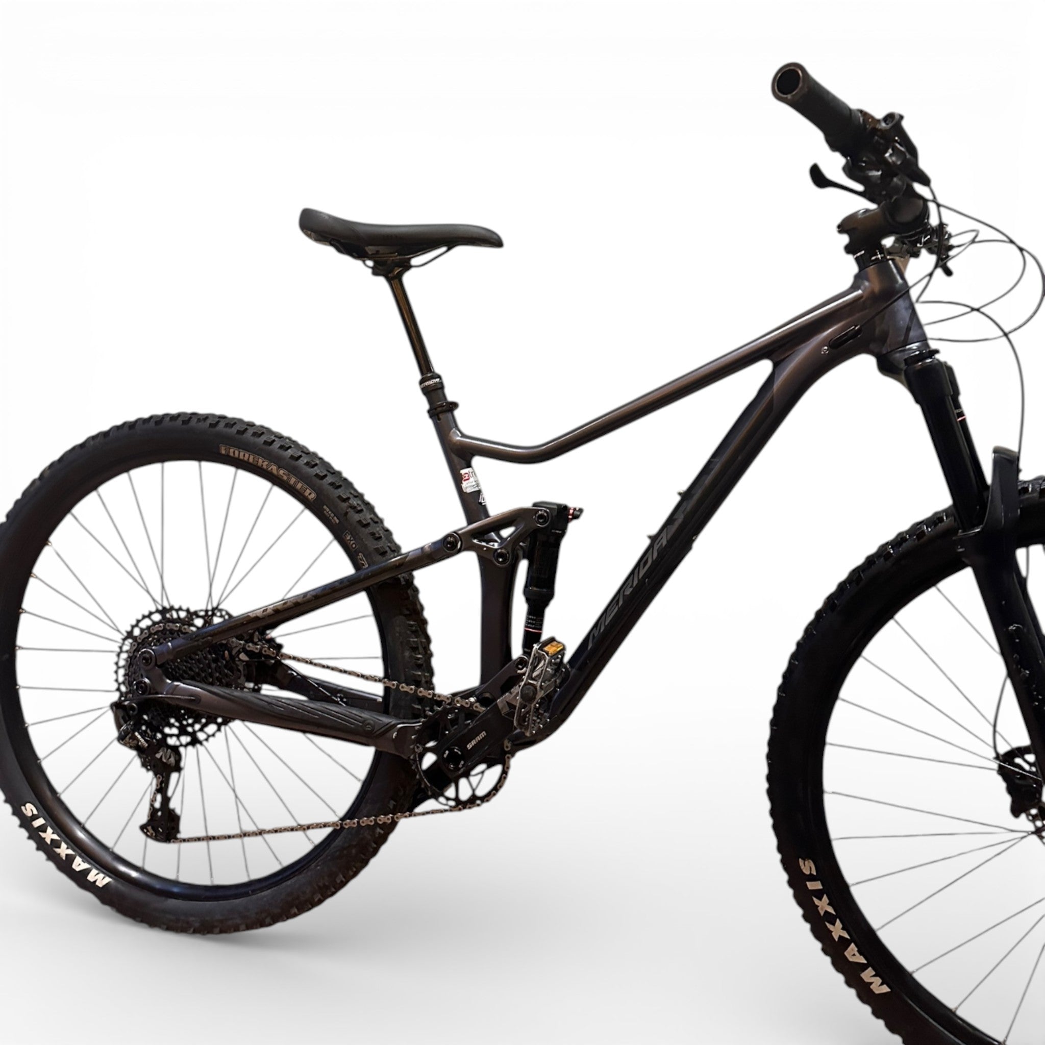 Merida One-Twenty 600 2019 Full Suspension Medium Frame Black/ Grey | ReBike UK